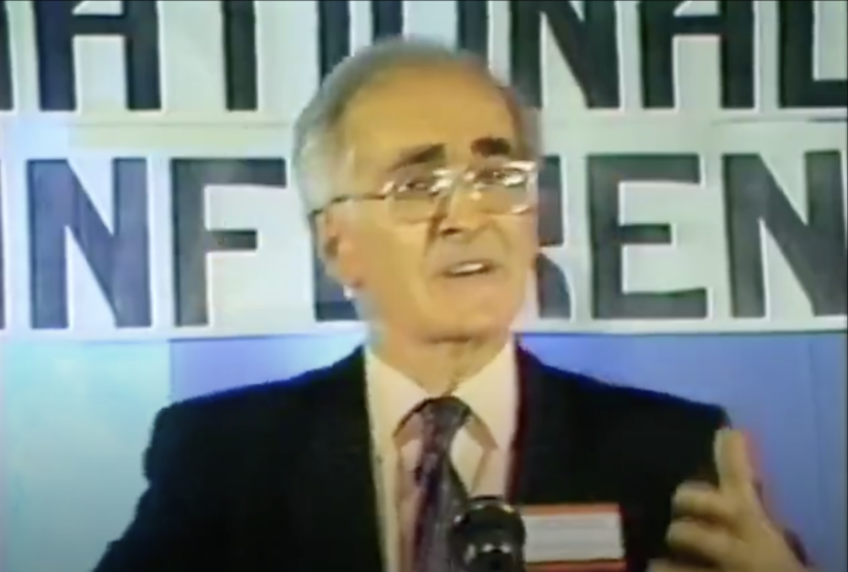 Talk at the ninth international conference of the Institute for Historical Review (1989) (Video)
