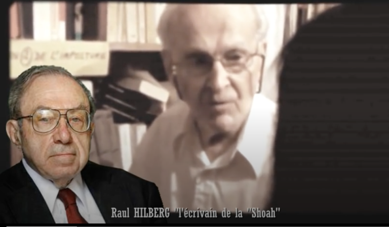 Raul Hilberg ou la Shoah par télépathie (vidéo)