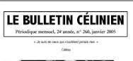 Lettre à Marc Laudelout, éditeur du Bulletin célinien