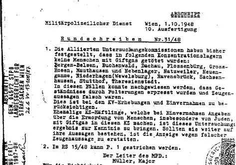 The Müller Document